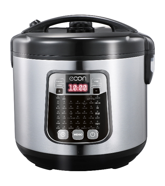 Мультиварка ECON ECO-53MC 5 л, 860 Вт, серый с черным