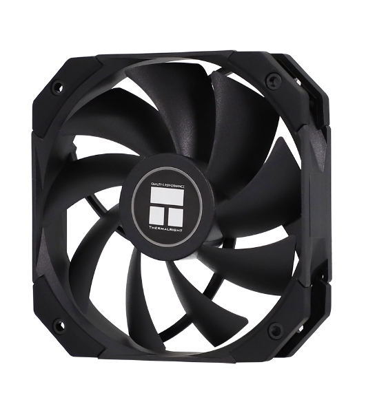 Вентилятор для корпуса Thermalright TL-D12B черный, 120 мм, 1500 об/мин, 25.2 дБ, 4 pin