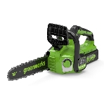 Цепная пила аккумуляторная GreenWorks GD24CS30K4, 24V, 30 см, бесщеточная, c АКБ 4 А·ч и ЗУ (2007007UB), фото2