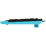 Клавиатура проводная A4Tech Fstyler FK10, USB, черный/синий, фото2
