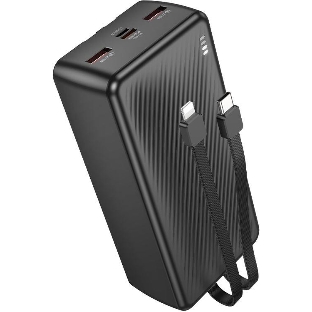 Портативный аккумулятор BOROFONE (6941991116476) BJ57B 30000mAh 2USB 2.4A 22,5W+PD 20W, белый