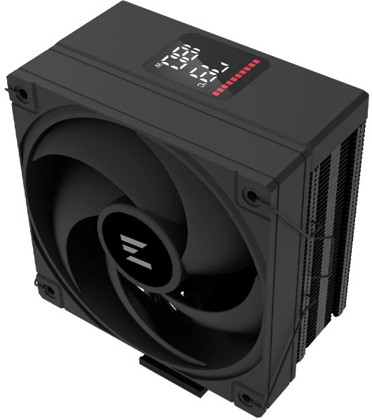 Кулер для процессора ZALMAN CNPS9X ECO DS, 120мм FAN, 4 HEAT PIPES, 4-PIN PWM, 600-2100 RPM, 31.4 DBA MAX, HYDRO BEARING, ARGb TOP COVER, LIVE CPU TEMPERATURE DISPLAY, FULL SOCKET SUPPORT