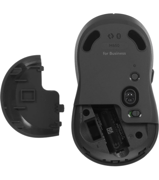 Комплект клавиатура+мышь Logitech Signature MK650 беспроводной, USB + Bluetooth, 4000 DPI, серый/чёрный
