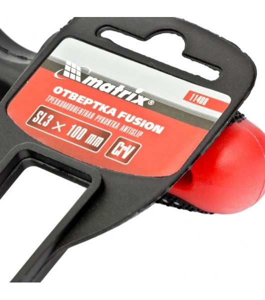 Отвертка Matrix SL30 3-х компонентная рукоятка anti slip