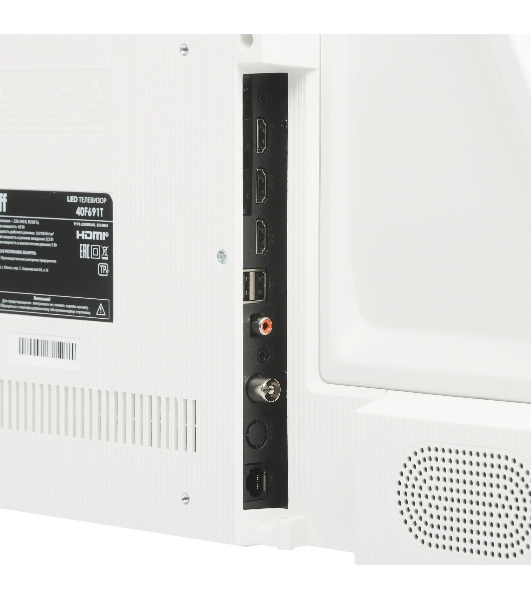 Телевизор LEFF 40' 40F691T белый DLED FHD 60Hz Салют