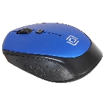 Мышь беспроводная Oklick 488MW синий/черный, 1600 dpi, радиоканал, USB, кнопки - 4, фото3