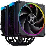 Устройство охлаждения(кулер) ID-Cooling Frozn A620 ARGb черный 120мм алюминий+медь 2000rpm 30db 4-pin 270W 154мм, фото2
