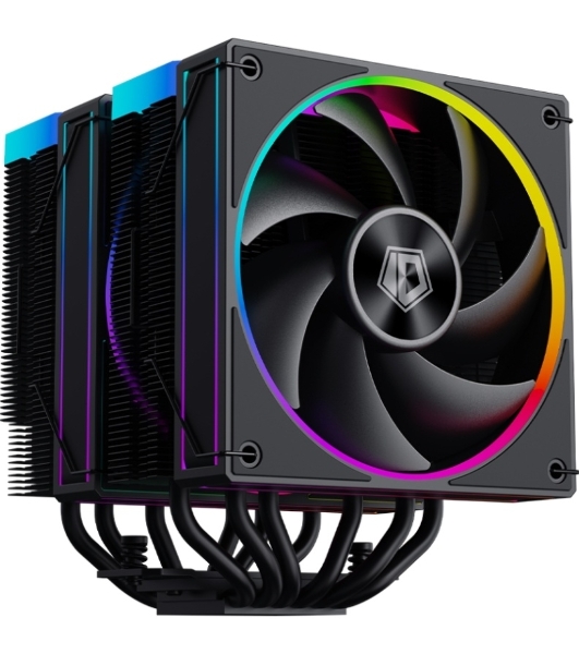 Устройство охлаждения(кулер) ID-Cooling Frozn A620 ARGb черный 120мм алюминий+медь 2000rpm 30db 4-pin 270W 154мм
