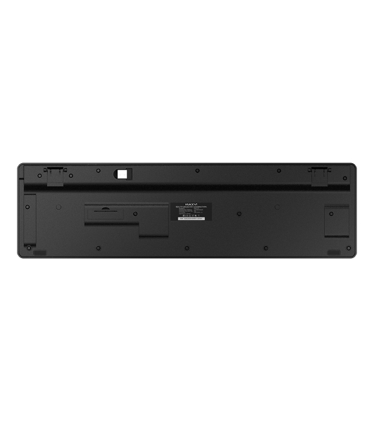 Клавиатура беспроводная Maxvi KWS-01 черный
