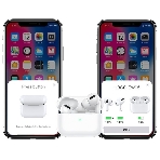 Наушники HOCO EW05 Plus беспроводные оригинальной серии с док станцией TWS, ANC, BT 5.1 белый, фото14