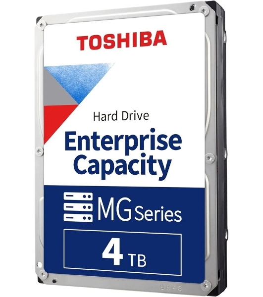 Жесткий диск Toshiba Enterprise HDD 3.5' SATA 4Tb, 7200 rpm, 512MB buffer, 512e/4Kn, MG10ADA400E, 1 year