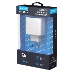 Сетевое зарядное устройство Maxvi CHL-601PD 18W, 3A, QC 3.0, PD 3.0, 1xUSB-C, белый, фото5