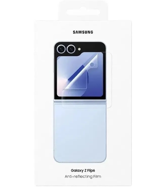 Защитная пленка для экрана Samsung прозрачный для Samsung Galaxy Z Flip6 прозрачный 2шт. (EF-UF741CTEGRU)