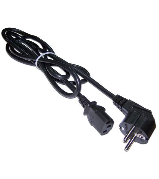 Шнур питания Lanmaster LAN-PP13/SHA-7.0-BK C13-Schuko проводник.:3x0.75мм2 7м 220В 10А черный
