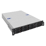 Серверный корпус ExeGate Pro 2U660-HS12 (RM 19', высота 2U, глубина 660, БП 1U-800ADS, 12xHotSwap), фото 1
