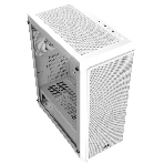 Корпус без блока питания Raijintek ARCADIA 41, Midi-Tower, TG, 1x120мм, 2xUSB-A 3.0 + 1xUSB-C, ATX, mATX, mITX White, фото 1