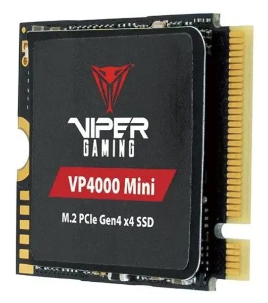 Накопитель SSD Patriot Viper VP4000, 2Tb, PCIe 4.0 x16, M.2 2230, NVMe, R/W 3200/3500, с радиатором