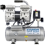 Компрессор поршневой безмасляный Hyundai HYC 14206LMS бесшумный., фото 1