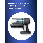 Пылесос вертикальный Philips XC3133/01 черный, питание от аккумулятора, уборка сухая/влажная, пылесборник 0,4 л, фото6