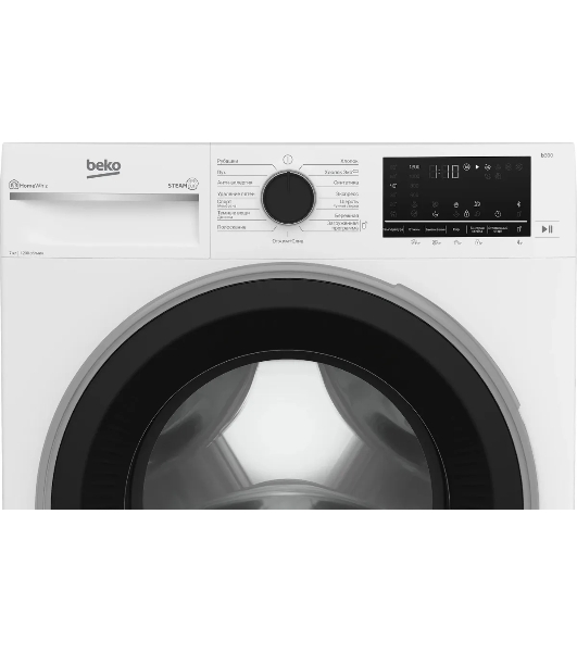 Стиральная машина Beko B3WFR572WB белый, загрузка фронтальная 7 кг, 1200 об/мин., класс: А
