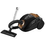 Пылесос Centek CT-2511 черный/желтый, 400/2000 Вт, уборка сухая, пылесборник мешок 2 л, фото 1