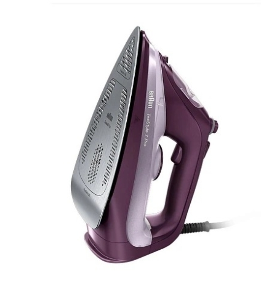 Утюг Braun SI7181VI сиреневый/фиолетовый, 3100 Вт, 50 г/мин, 230 г/мин, 300 мл