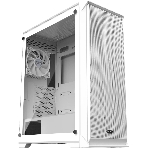 Корпус без блока питания Raijintek ARCADIA 41, Midi-Tower, TG, 1x120мм, 2xUSB-A 3.0 + 1xUSB-C, ATX, mATX, mITX White, фото3