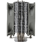 Кулер для процессора Thermalright Assassin Spirit 120 V2 серебристый/черный/серый (4-pin PWM, 154мм, Al/Cu, 4x6мм, 1x120мм, 66.17CFM, 25.6dBA, 1500RPM, S: 1851/1700/1200/115X, AM5/AM4), фото7