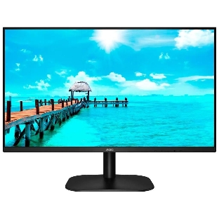 Монитор 27' AOC Value Line 27B2QAM VA 1920x1080, 75 Гц, 4 мс, 16:9, 250 кд/м², 1xHDMI, 1хDP, 1x3.5 мм, черный