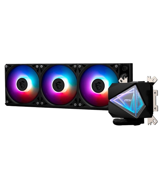 Система жидкостного охлаждения MSI MAG CORELIQUID I360 3x ARGb Gen2 Fan, ARGb Gen2 Block, Color Box