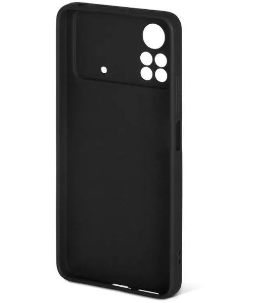 Чехол (клип-кейс) DF poCase-04, для Xiaomi Poco X4 Pro 5G, черный pocase-04 (black)