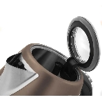 Чайник электрический Vitek VT-7025 (ST) 1850-2200 Вт/Макс объем 1.7 л/Корпус из нерж стали.Скрытый нагр элемент, фото3