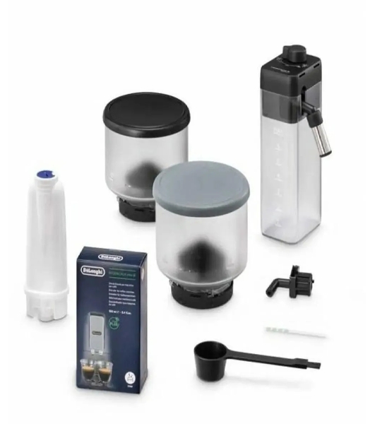 Кофемашина автоматическая DeLonghi EXAM440.55.G серый, исп. кофе - молотый/зерна, 1.4 л, 1450 Вт, 19 Бар.
