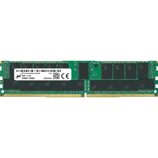 Оперативная память Crucial, DDR4, 64GB (1x64GB), 3200MHz, CL22, ECC, RDIMM