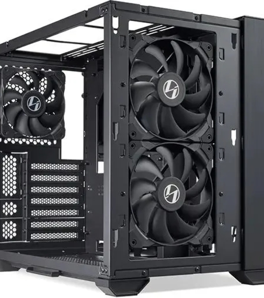 Компьютчерный корпус Lian Li O11 Air Mini без БП черный (G99.O11AMX.00)