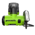 Угловая шлифовальная машина аккумуляторная GreenWorks GD24UCS, 24V, без АКБ и ЗУ (3402007), фото7