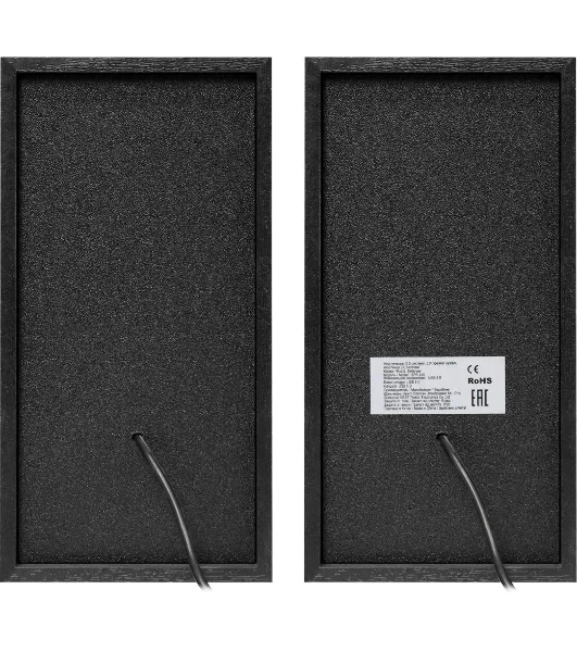 Акустическая система Defender SPK-240 2.0 черный (2x3 Вт, USB пит, раз. д. науш.)