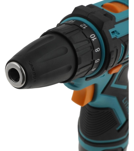 Дрель-шуруповерт Bort BAB-12x2Li-FD, 12 В, 1,5 Ач, 36 Нм, щеточный