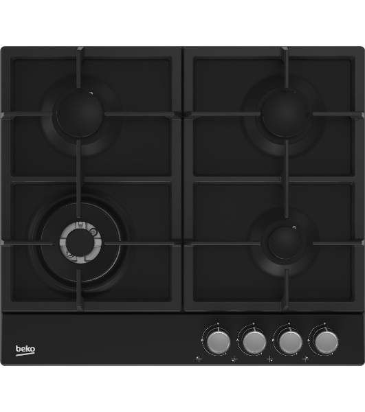 Газовая варочная панель Beko HIAW 64225 SB, черный