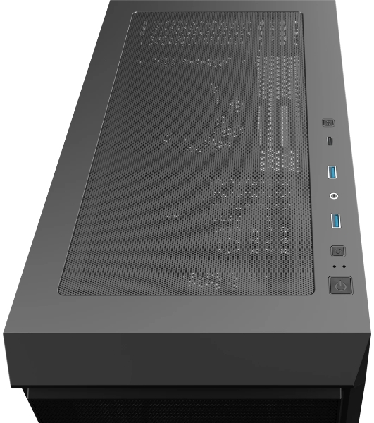 Корпус без блока питания Raijintek ARCADIA 41-MS4, Midi-Tower, TG, 1x120мм + 3x120мм ARGB, 2xUSB-A 3.0 + 1xUSB-C, ATX, mATX, mITX Black