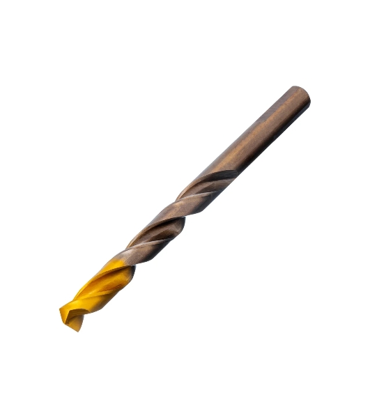 Набор сверл по металлу Denzel 1-10 мм, Р6М5К8-TiN, Golden Tip, 19 шт