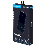 Портативный аккумулятор Maxvi PB10-09 10000 мАч, 2A USB + кабели: Type-C/Lightning/MicroUSB, фото10