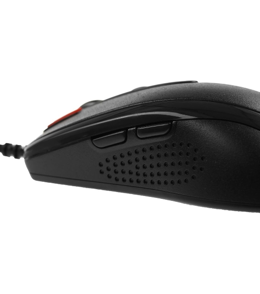 Мышь проводная + коврик A4Tech X-7120 черный, 2000 dpi, USB, кнопки - 7