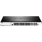 Коммутатор D-Link DGS-3000-28SC/A1A, 20×1 Гбит/с SFP + 4×1 Гбит/с Combo + 4×10 Гбит/с SFP+, управляемый, фото 1