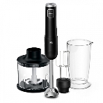 Беспроводной блендер BQ HB600S Black. 600 Вт, 3 в 1 блендер + миксер+ измельчитель, фото 1