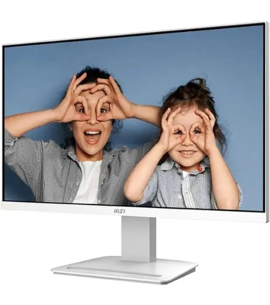 Монитор 23.8' MSI Pro MP2412W VA LED 1920x1080, 100 Гц, 250 кд/м², 16:9, 1xHDMI, 1xDP, белый