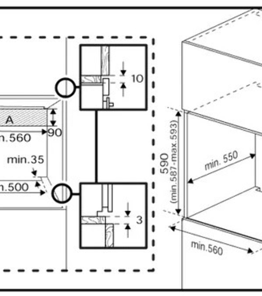 Электрический духовой шкаф Beko BBIM13301B, черный