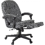 Кресло Бюрократ CH-868MSG-BF 3C1 серый, ткань, подставка для ног, фото8