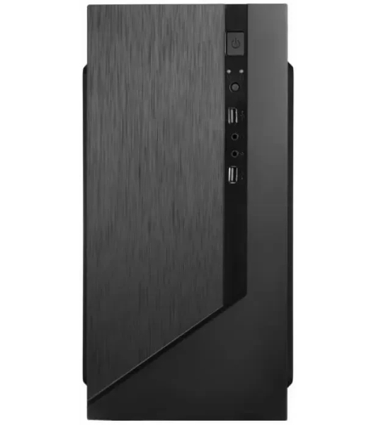Компьютерный корпус Сase Forza mATX, 450W, 2xUSB 2.0, Black, w/o FAN, 12 см fan PSU, power cord
