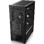 Корпус без блока питания Raijintek ARCADIA 41-MS4, Midi-Tower, TG, 1x120мм + 3x120мм ARGB, 2xUSB-A 3.0 + 1xUSB-C, ATX, mATX, mITX Black, фото4